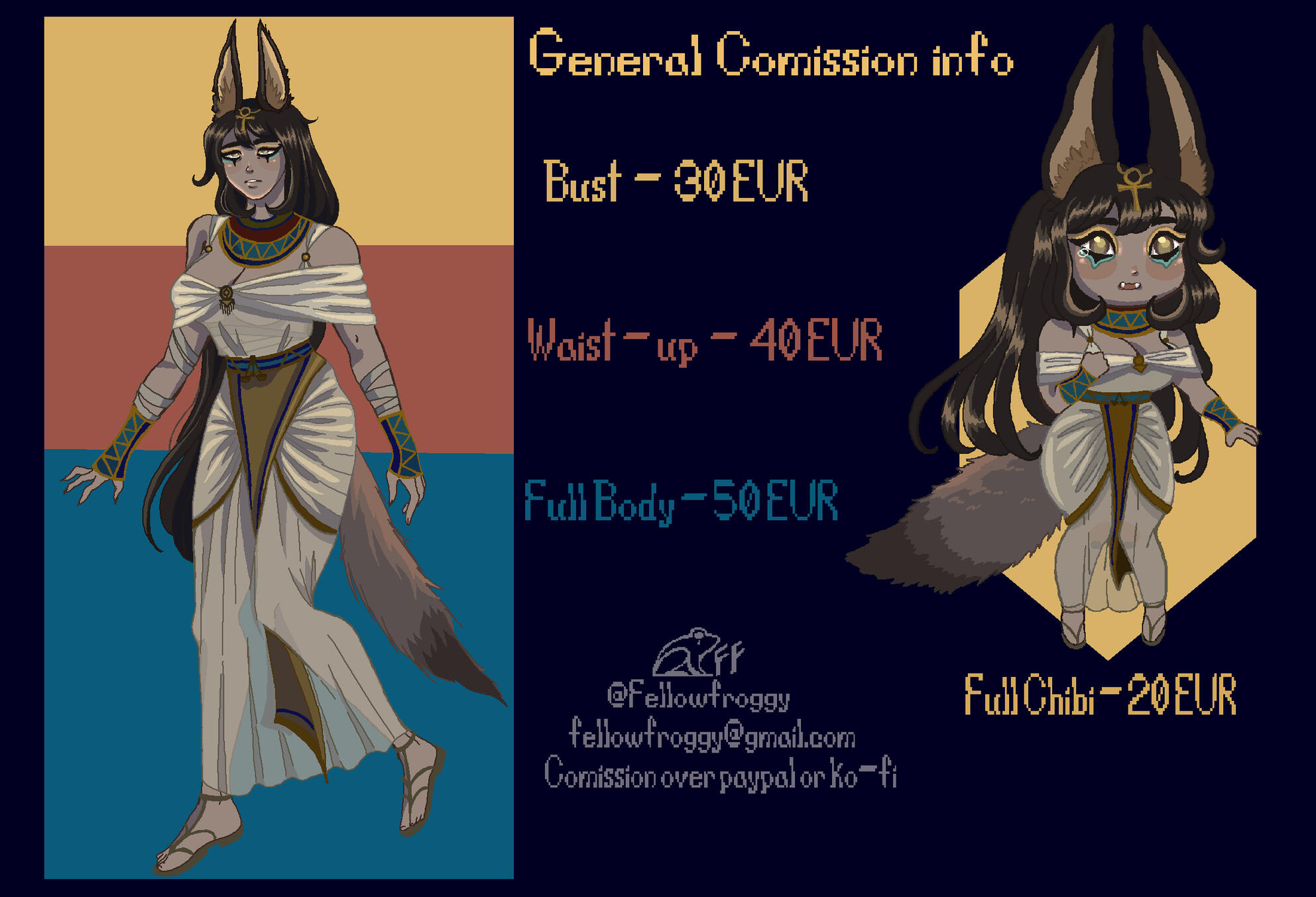 General comission pricing